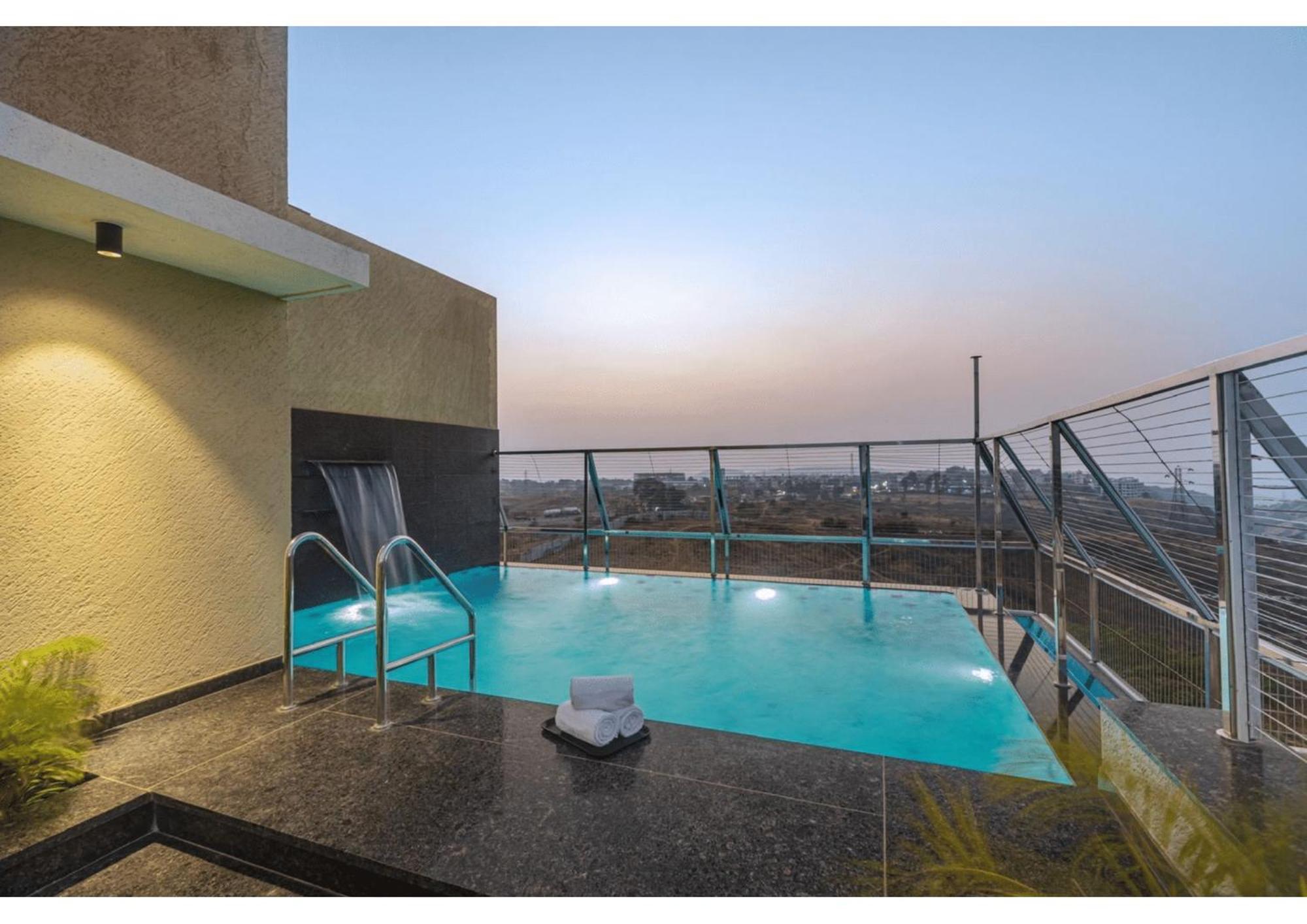 Mountain Glory 8Bhk By Tensorstays, Pool & Theater Igatpuri Luaran gambar