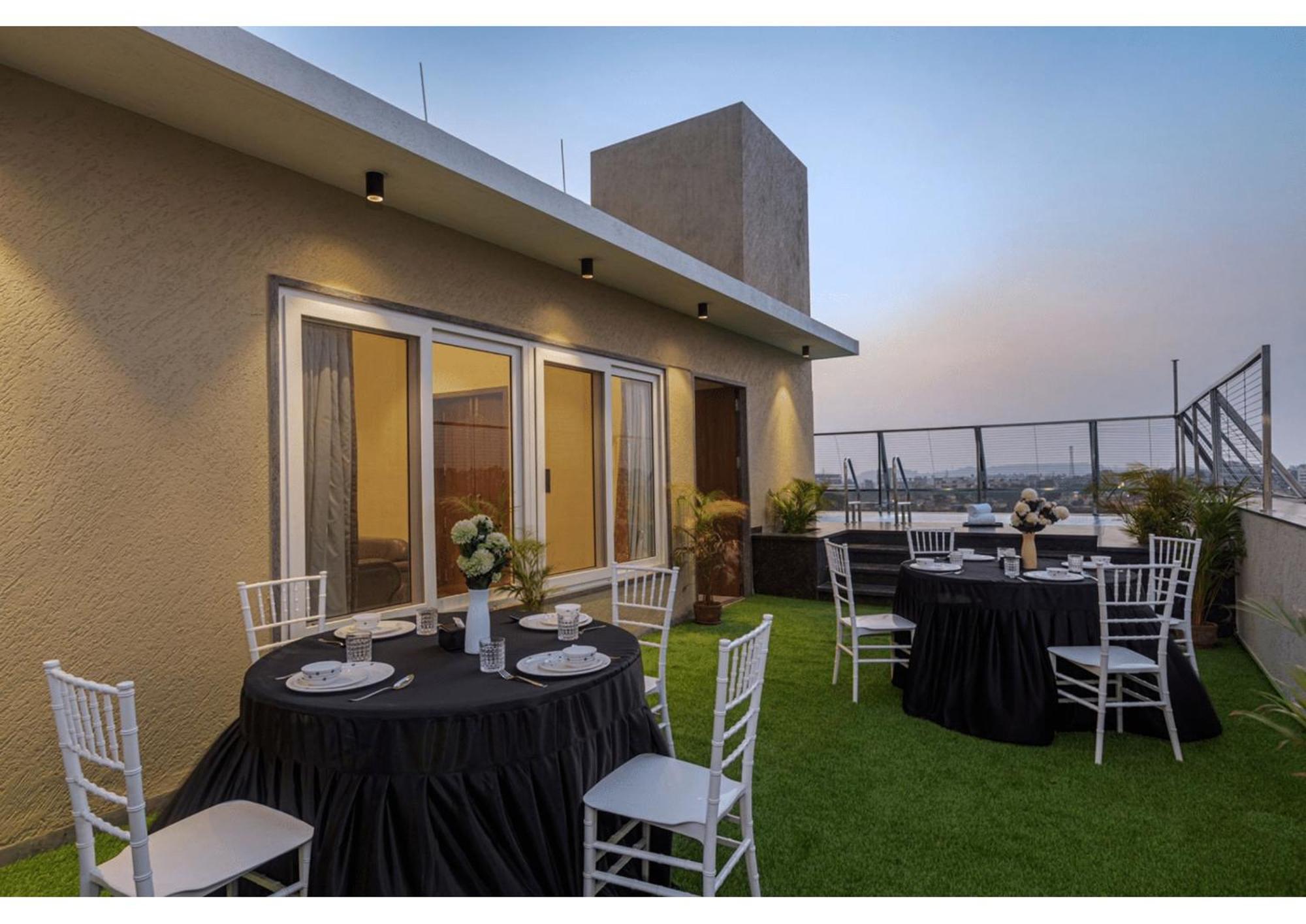 Mountain Glory 8Bhk By Tensorstays, Pool & Theater Igatpuri Luaran gambar